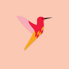 Load image into Gallery viewer, Hummingbird (red)