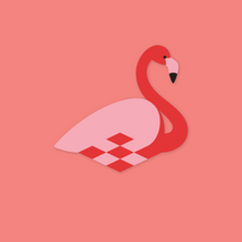 Load image into Gallery viewer, Flamingo - Flettede Fugle